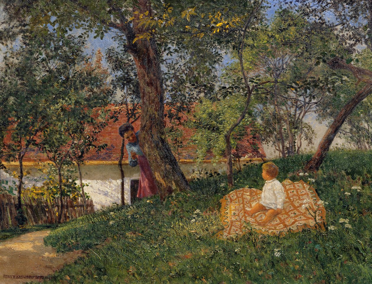 Bir yaz günü by Anton Hans Karlinsky