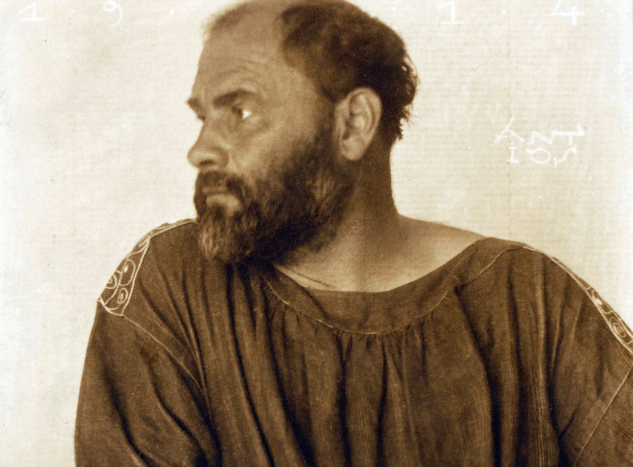 Gustav Klimt, 1914 by Anton Josef Trcka