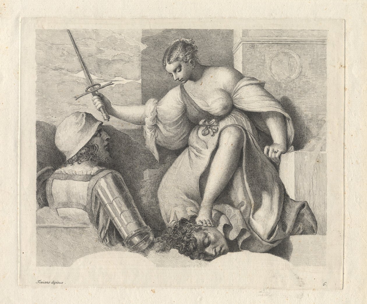 Yargıç Judith, 1760. by Anton Maria Zanetti