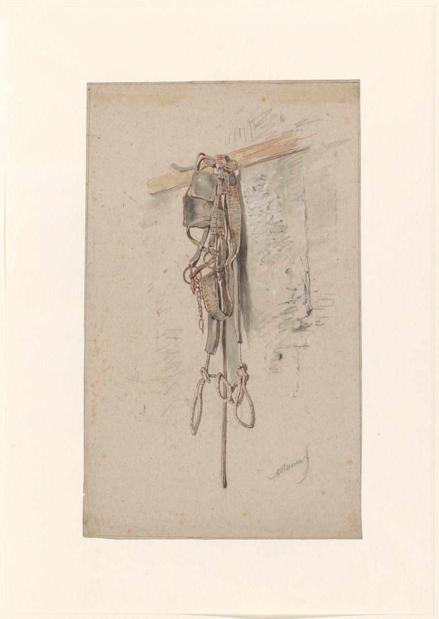 at koşum takımı by Anton Mauve