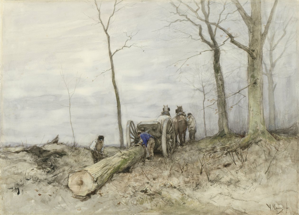 Mallejan by Anton Mauve