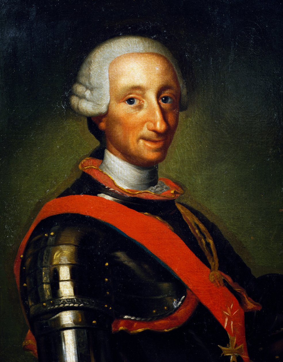 Bourbonlu Charles III'ün portresi by Anton Raphael (after) Mengs