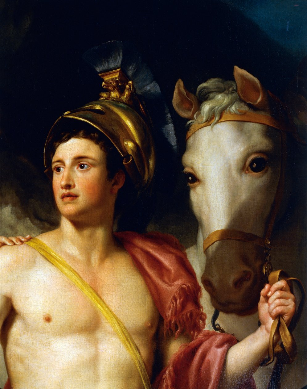 Perseus ve Andromeda, Anton Raphael Mengs, detay by Anton Raphael Mengs