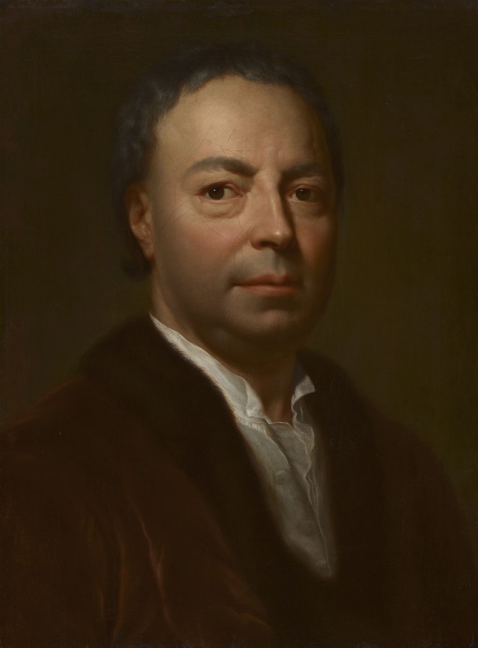 Sanatçının Babası Ismael Mengs'in Portresi by Anton Raphael Mengs
