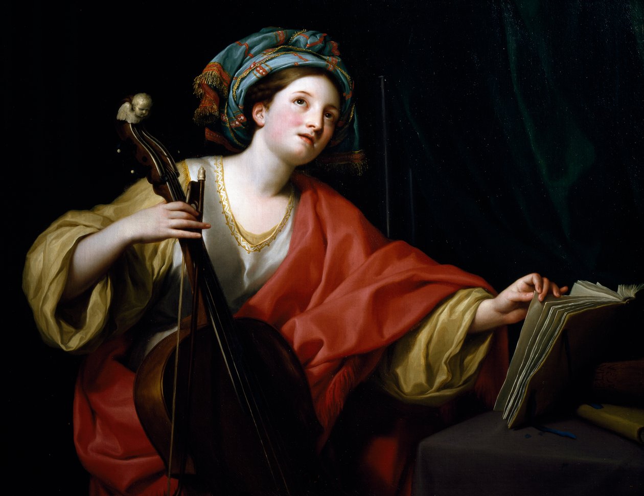 Aziz Cecilia, Anton Raphael Mengs by Anton Raphael Mengs
