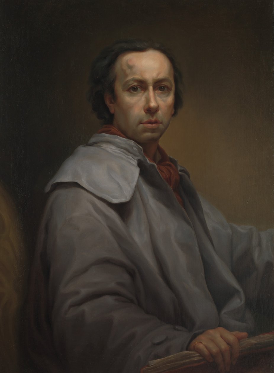 Otoportre, 1776. by Anton Raphael Mengs