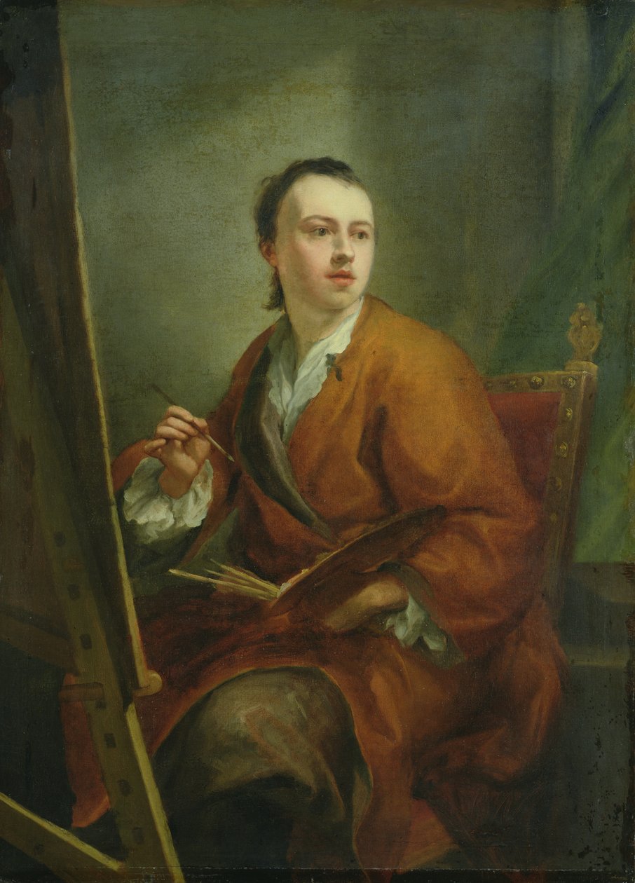 Otoportre, c.1755 by Anton Raphael Mengs
