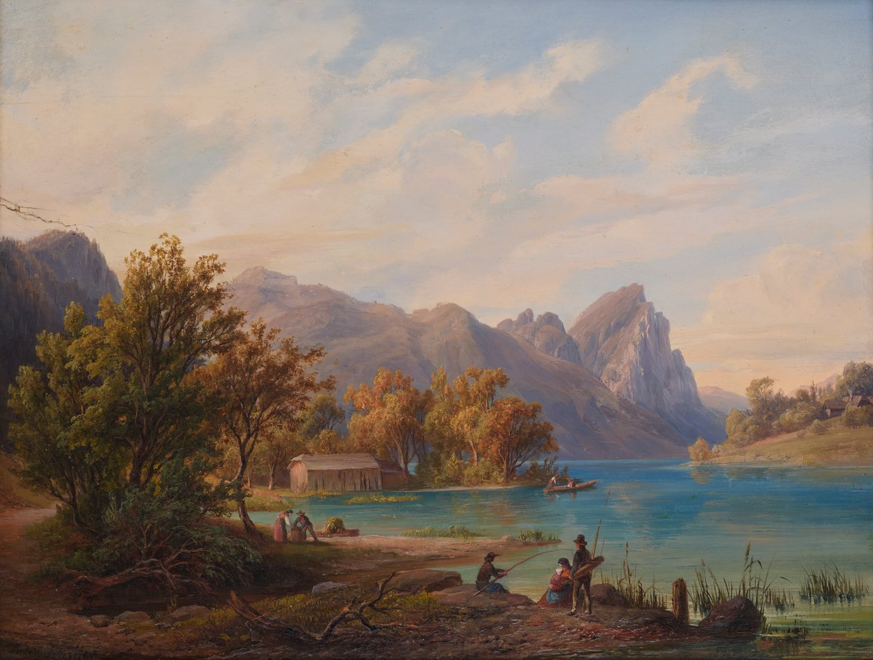 deniz manzarası by Anton Schiffer