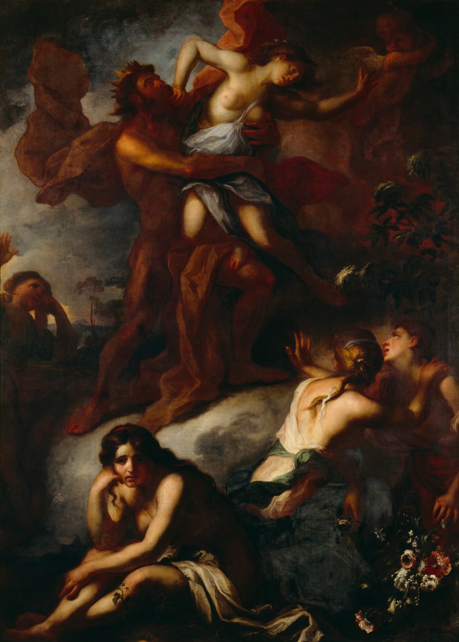Proserpine Tecavüzü (tuval üzerine yağlıboya) by Anton Schoonjans
