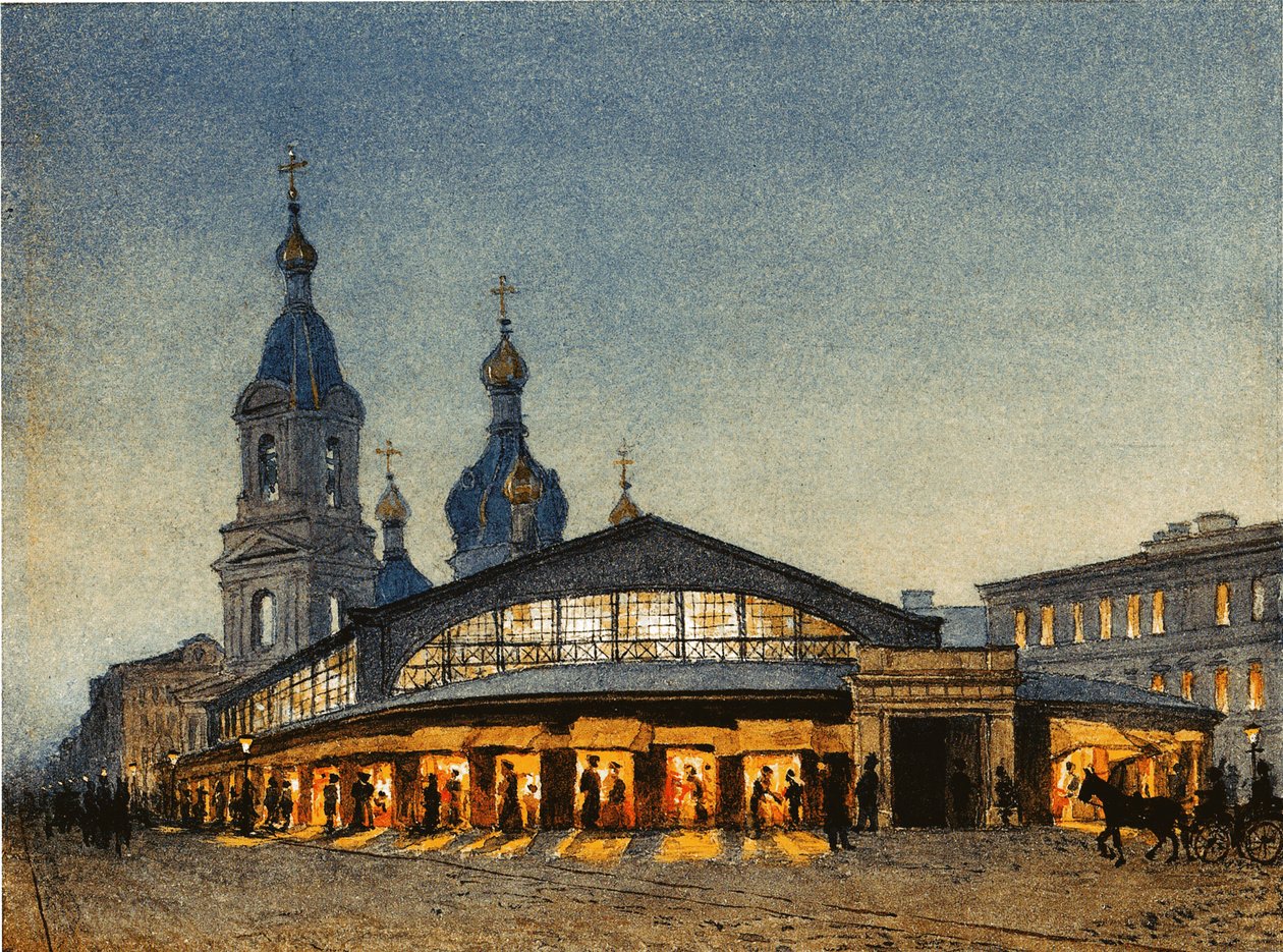Hay Sennaya Meydanı ve Saint Petersburg