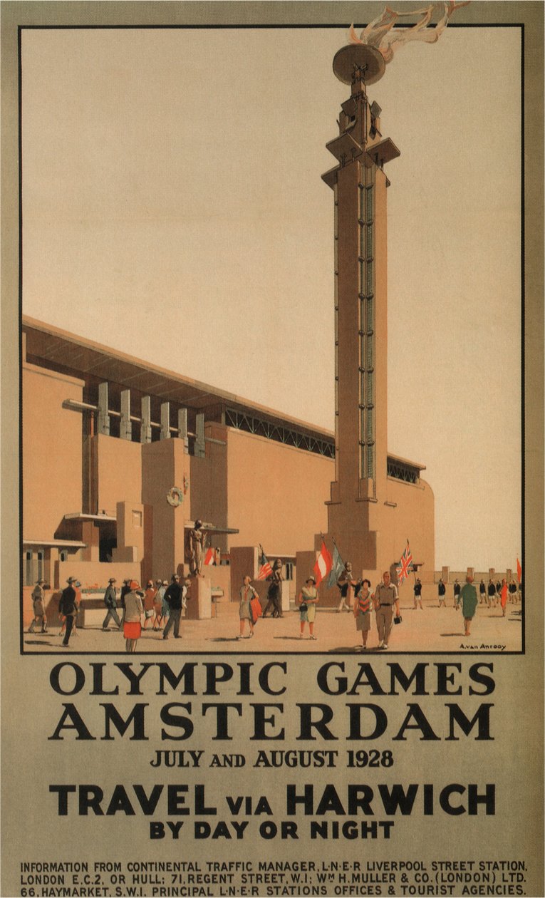 1928 Yaz Olimpiyatları, Amsterdam, 1928 by Anton Van Anrooy