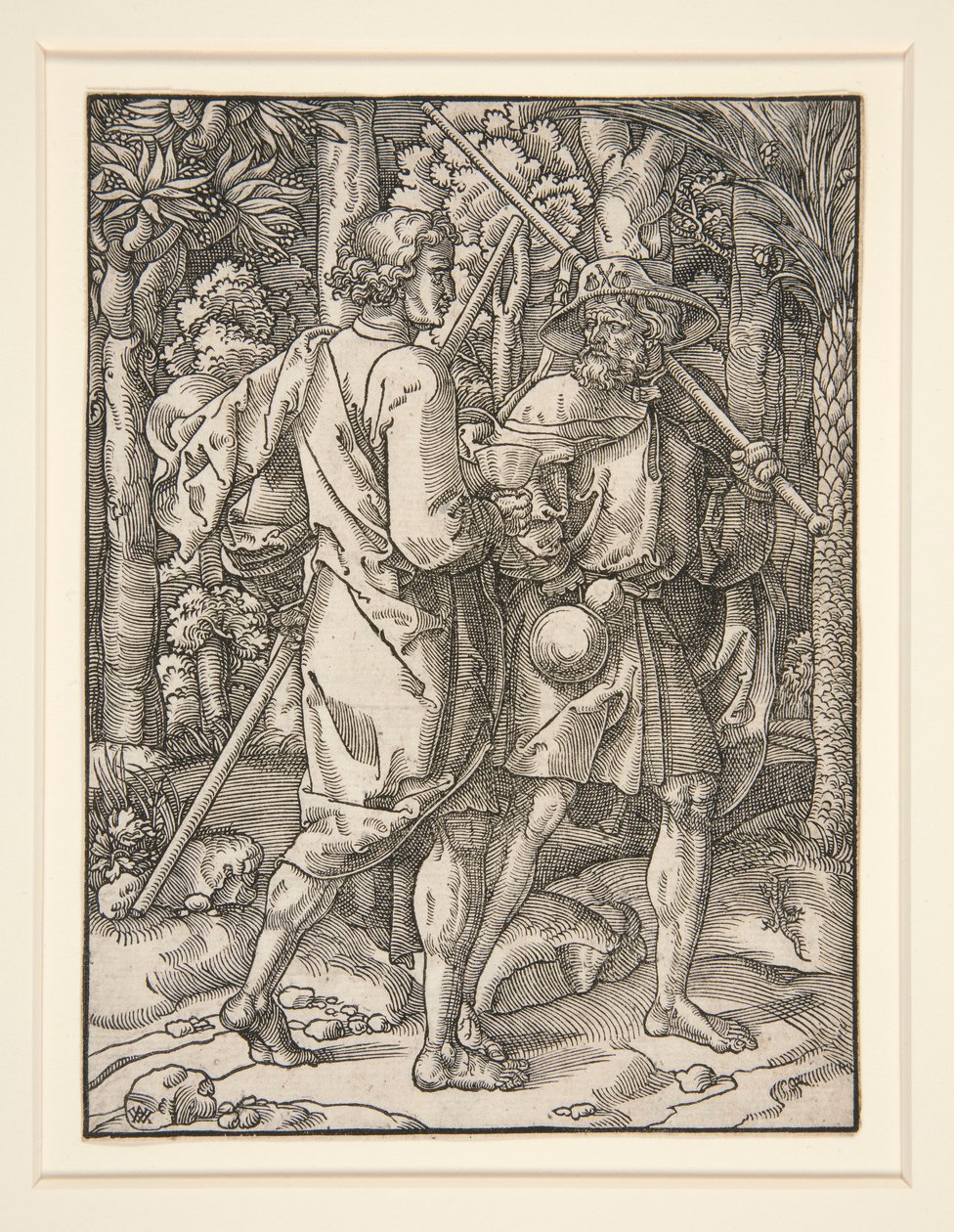 Aziz John the Evangelist ve Aziz James Binbaşı by Anton Woensam