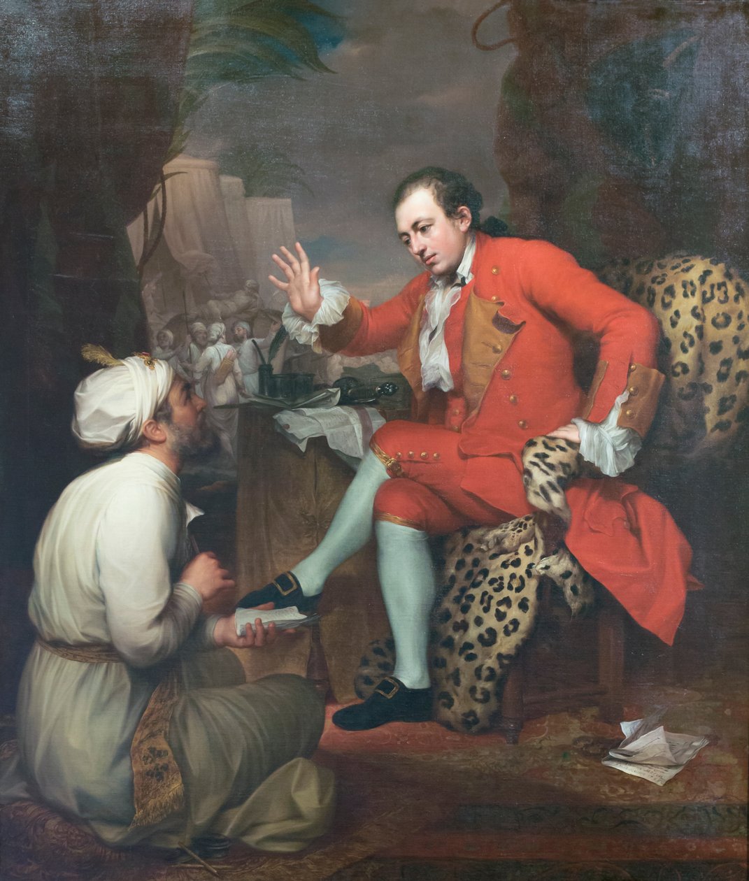 Sör Robert Clive'ın portresi by Anton von Maron