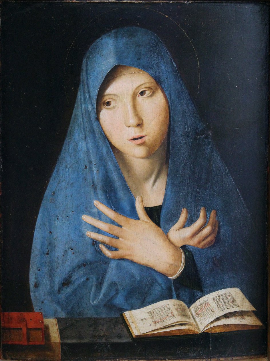 Müjde Meryemi by Antonello da Messina