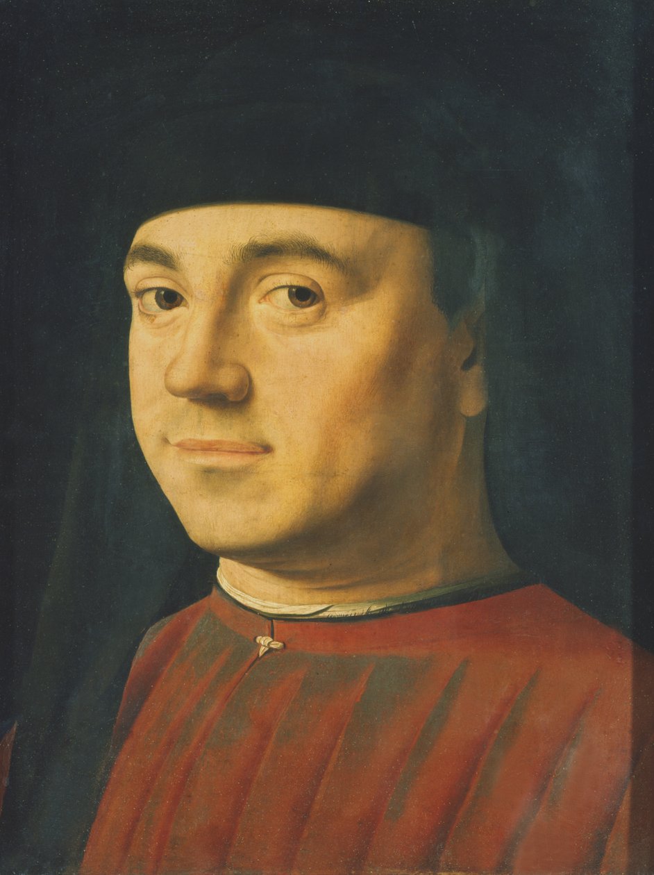 Bir Adamın Portresi by Antonello da Messina
