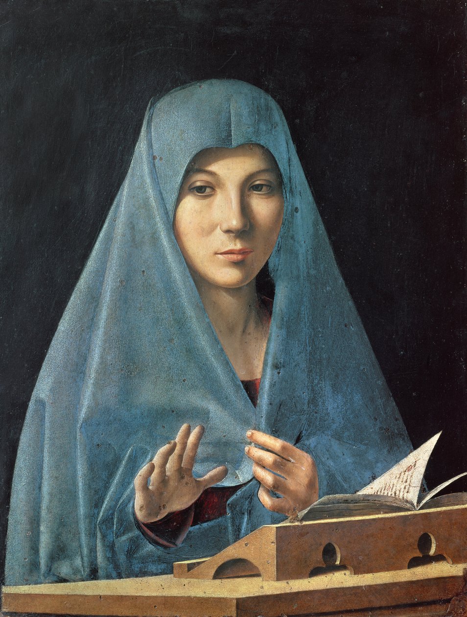 Müjde, 1474-75 by Antonello da Messina
