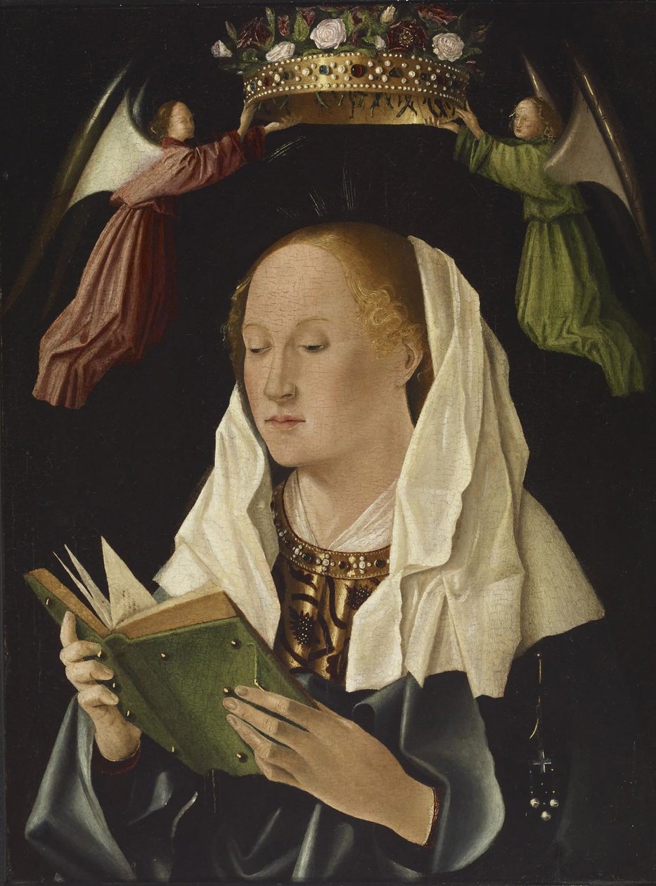 The Virgin Mary Reading, c.1460-62 (ahşap panel üzerine tempera ve yağ) by Antonello da Messina