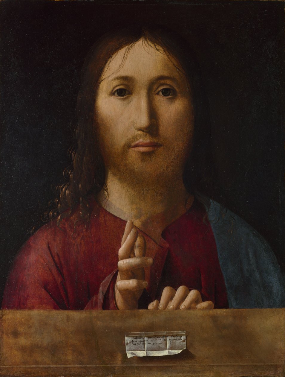 Mesih Kutsaması, 1465 by Antonello da Messina