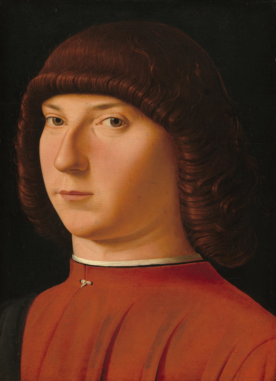 Bir Genç Adamın Portresi, c. 14751480. by Antonello da Messina
