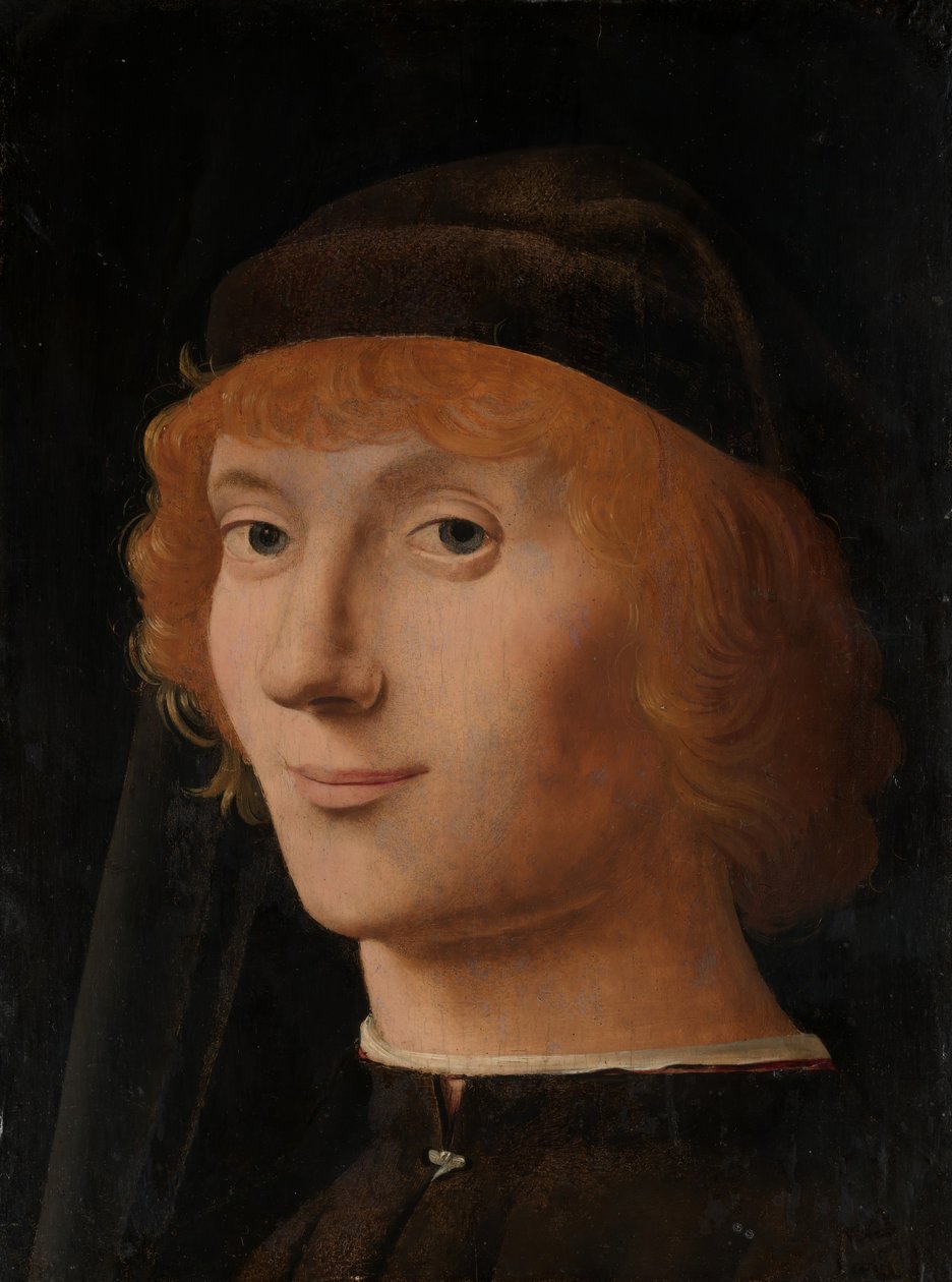 Genç Bir Adamın Portresi, yak. 1470. by Antonello da Messina
