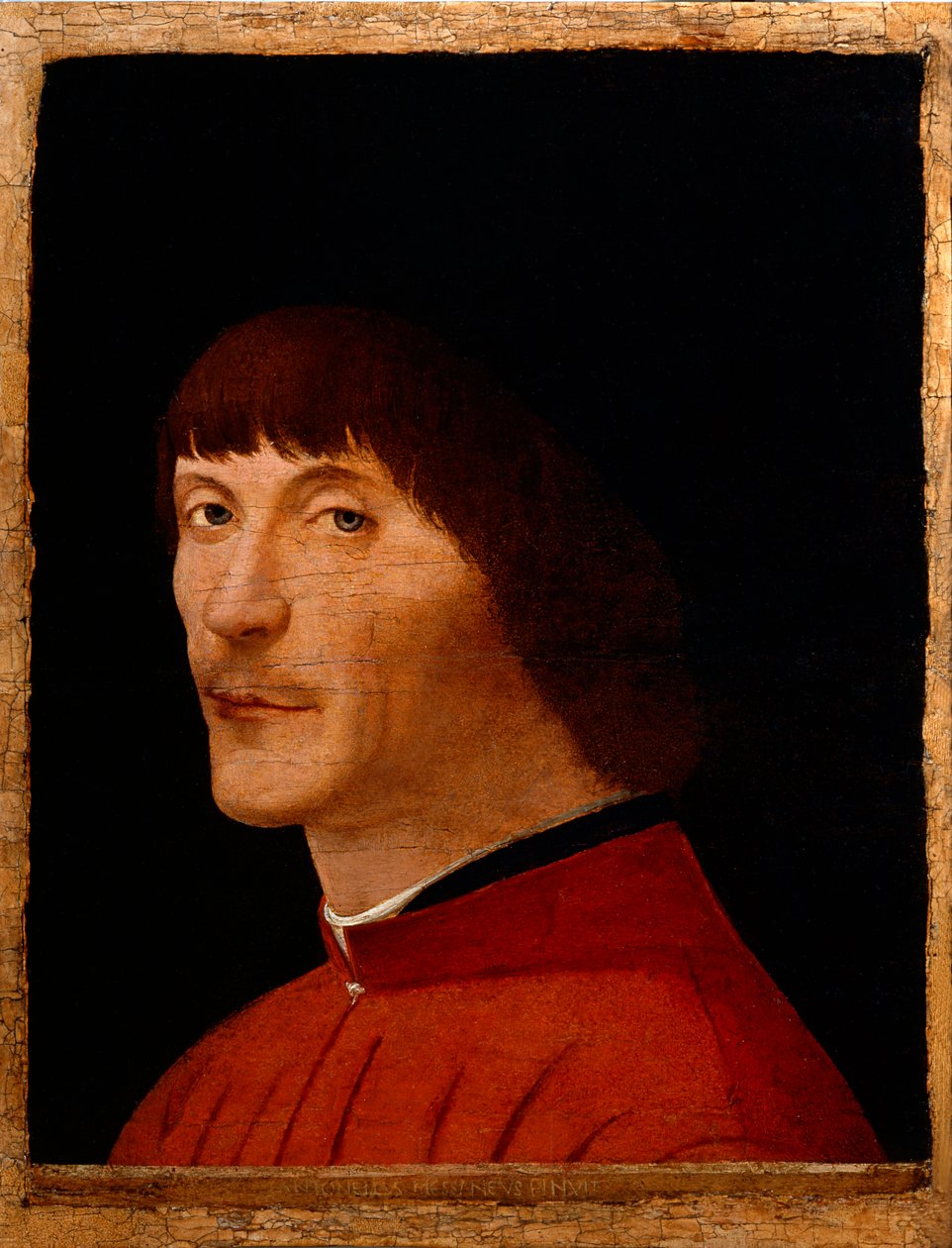 Bir adamın portresi, 1468-1470. by Antonello da Messina
