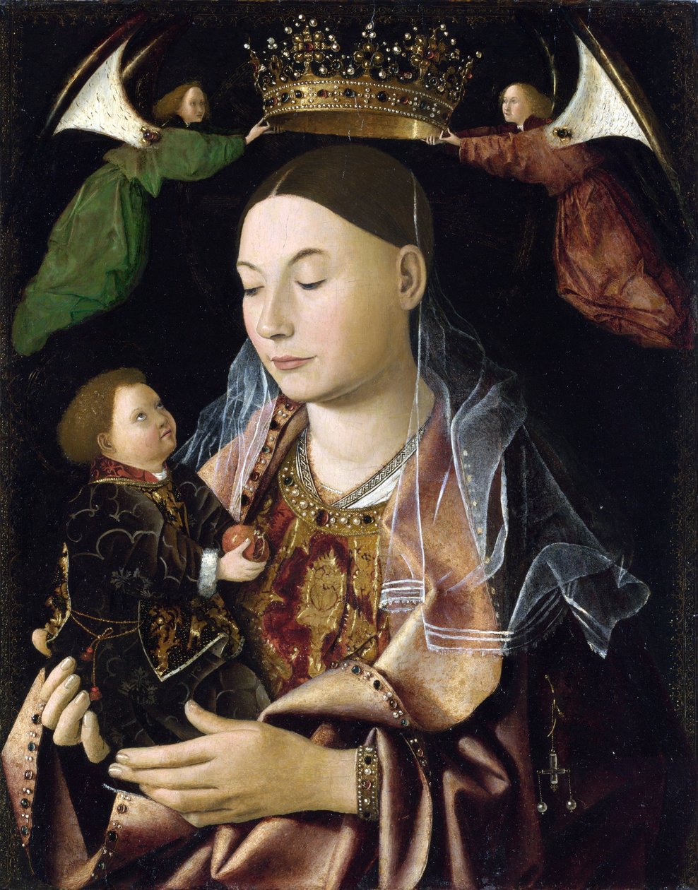 Bakire ve Çocuk by Antonello da Messina