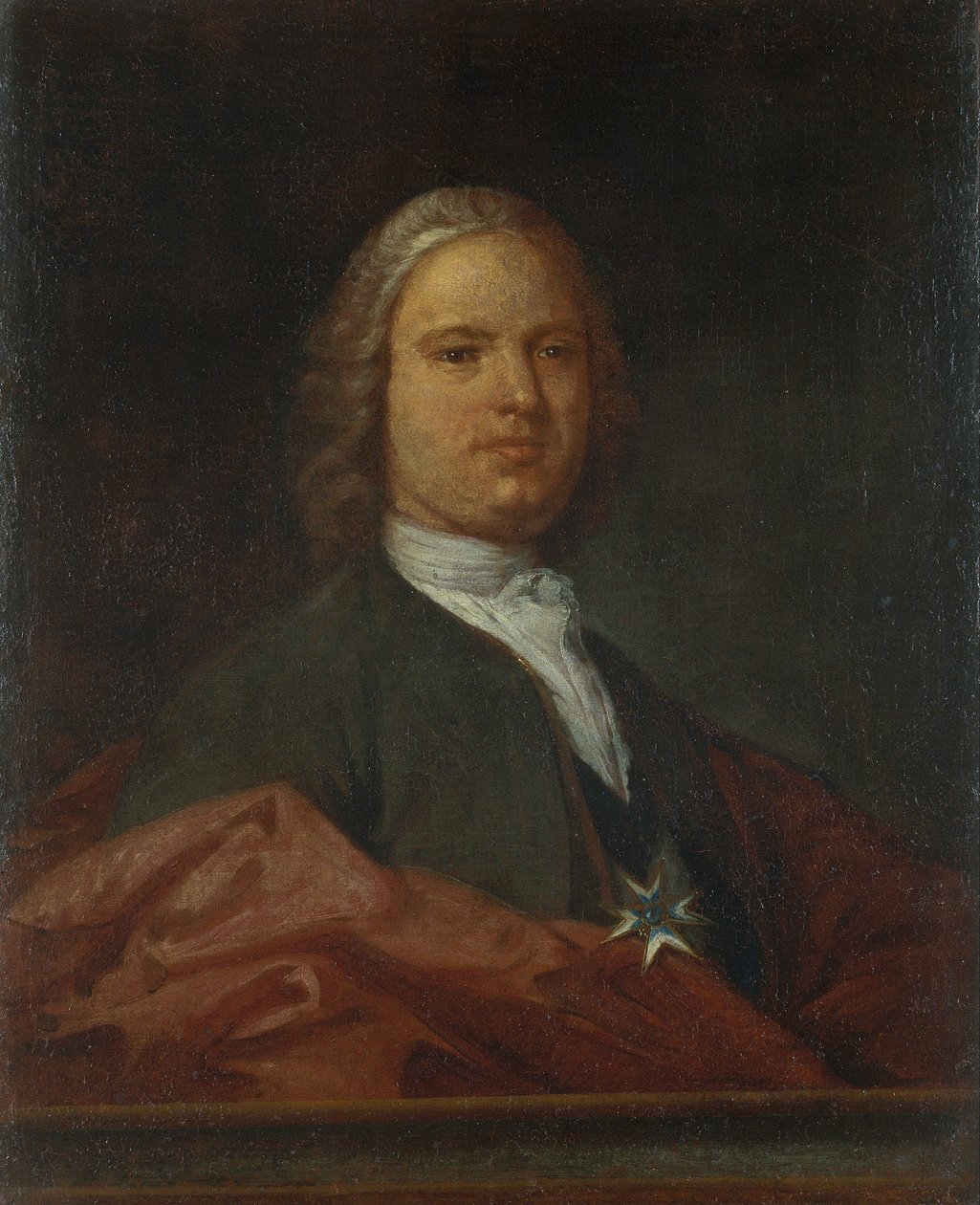 Aziz John Nişanı Şövalyesinin Portresi by Antoni Viladomat