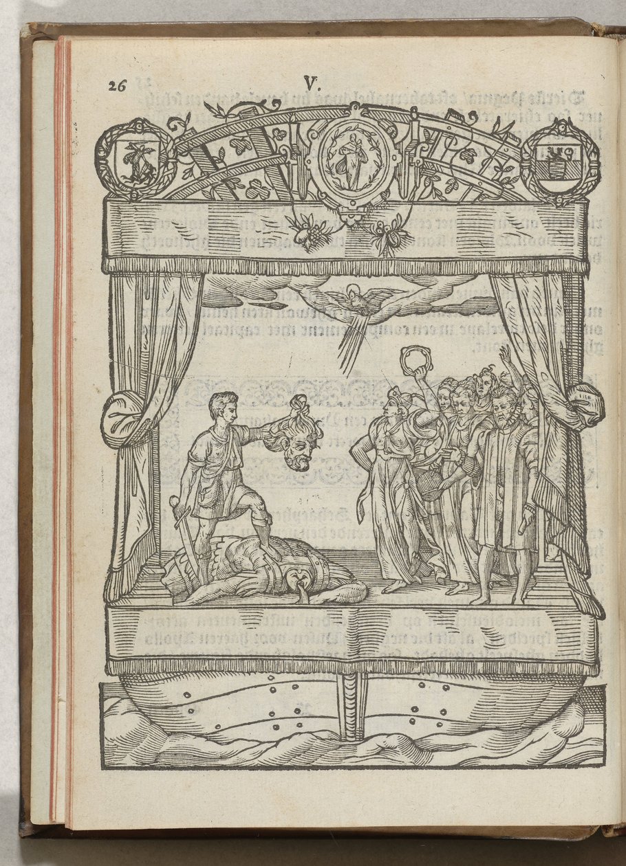Mariacransken'i tasvir etmek: Goliath'ın Başlı David, 1577 by Antoni van Leest
