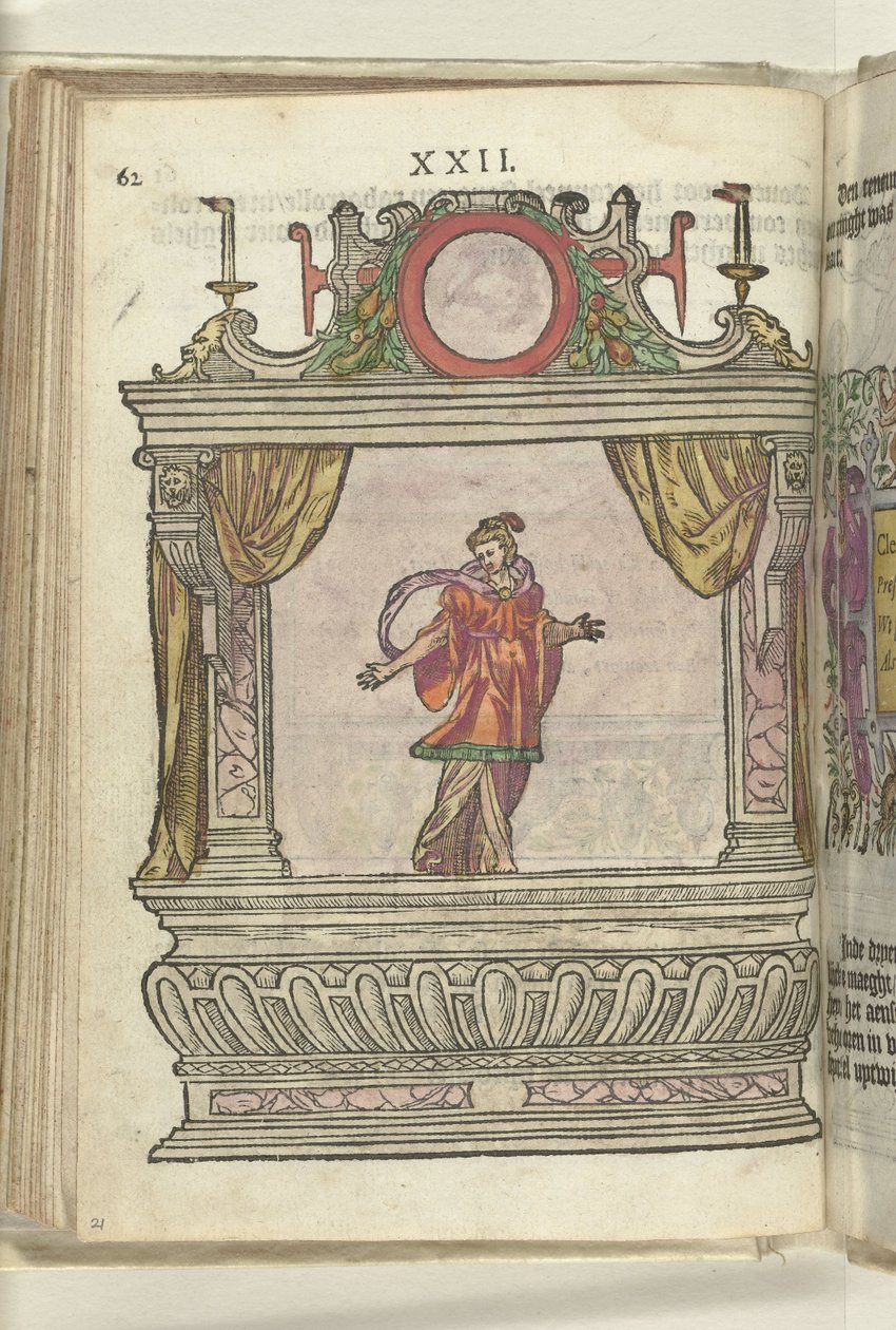 Yumuşak başlılığın kişileştirilmiş sahnesi (Clementia), 1578 by Antoni van Leest