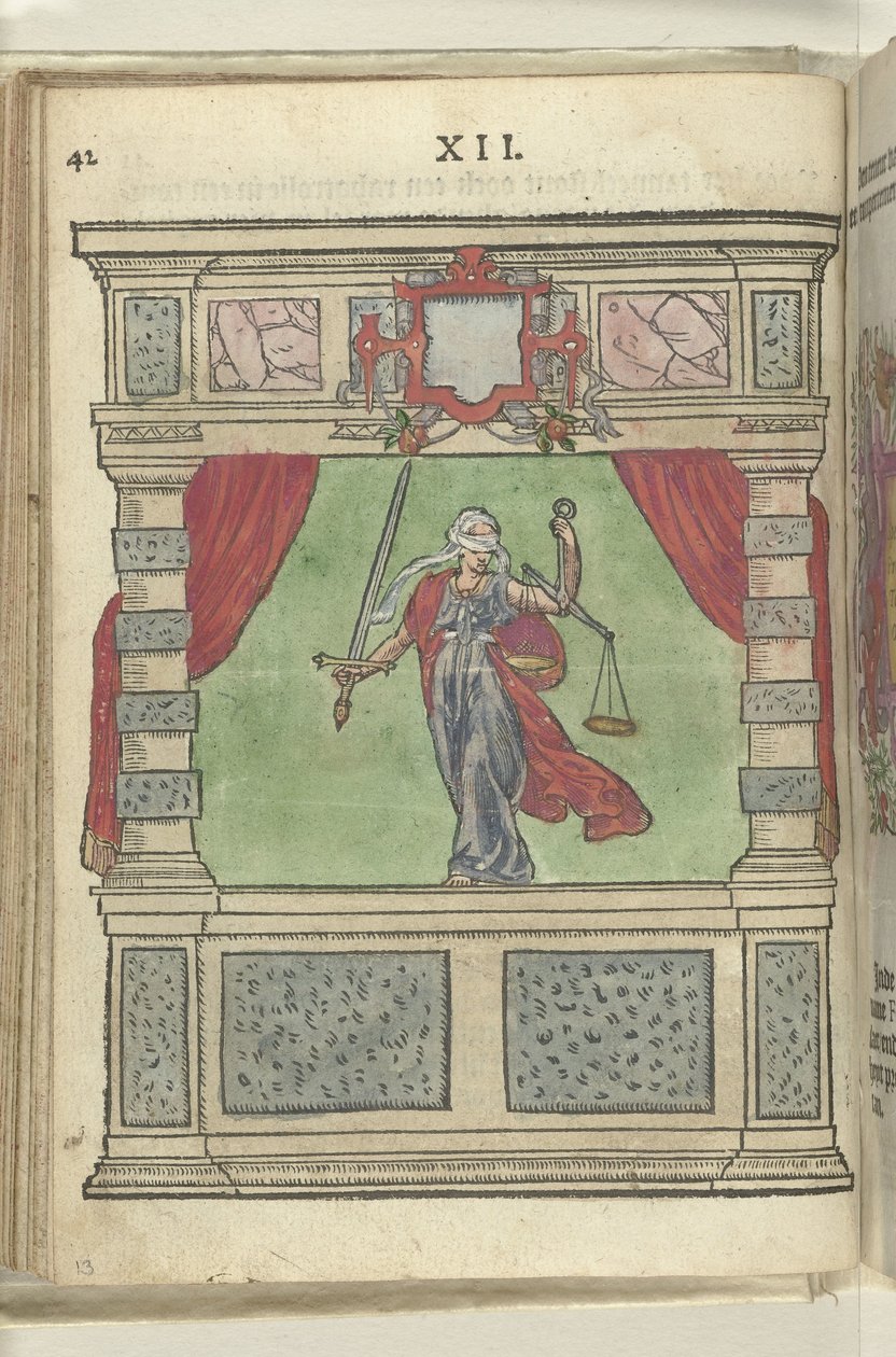 Adaletin kişileştirilmiş hali (Justitia), 1578 by Antoni van Leest