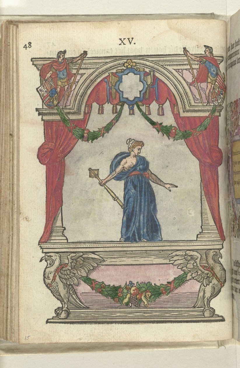 Providence'ın Kişileştirilmesi ile Sahne (Providentia), 1578 by Antoni van Leest