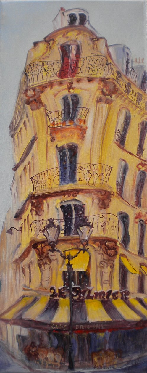 Cafe Le Palmier, 2010 by Antonia Myatt