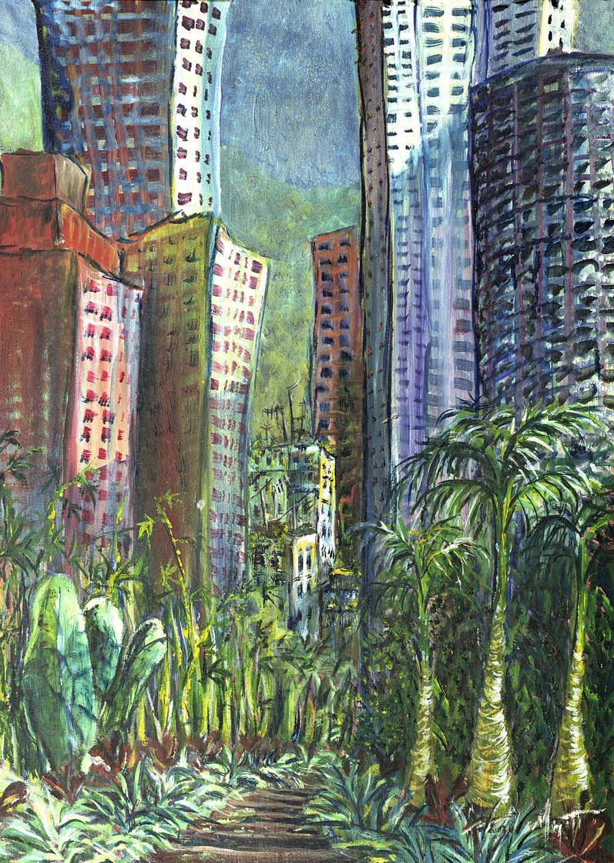 Yüksek Bina, Hong Kong, 1997 by Antonia Myatt