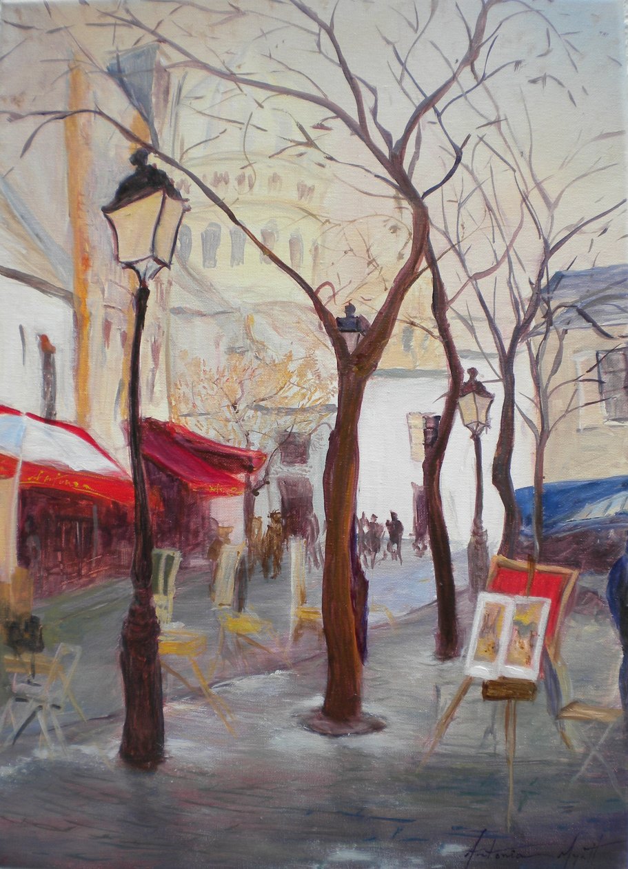montmartre, 2010 by Antonia Myatt
