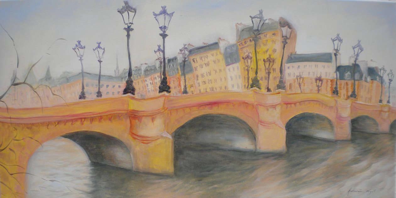 Pont Neuf ve Ile de la Cite, 2010 by Antonia Myatt