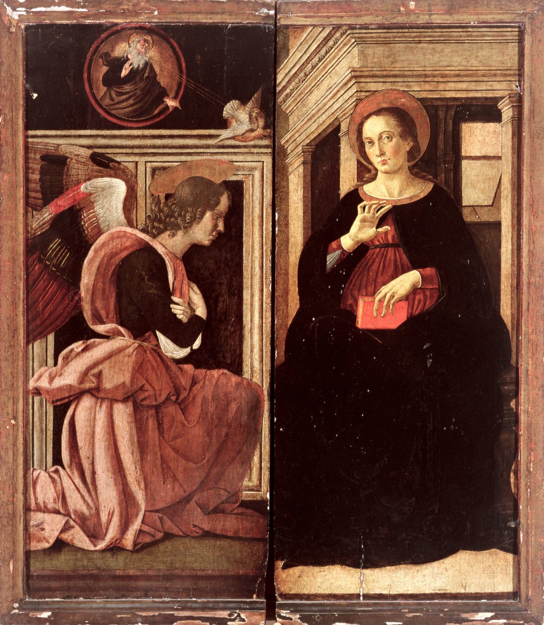 Duyuru (panelde tempera) by Antoniazzo Romano