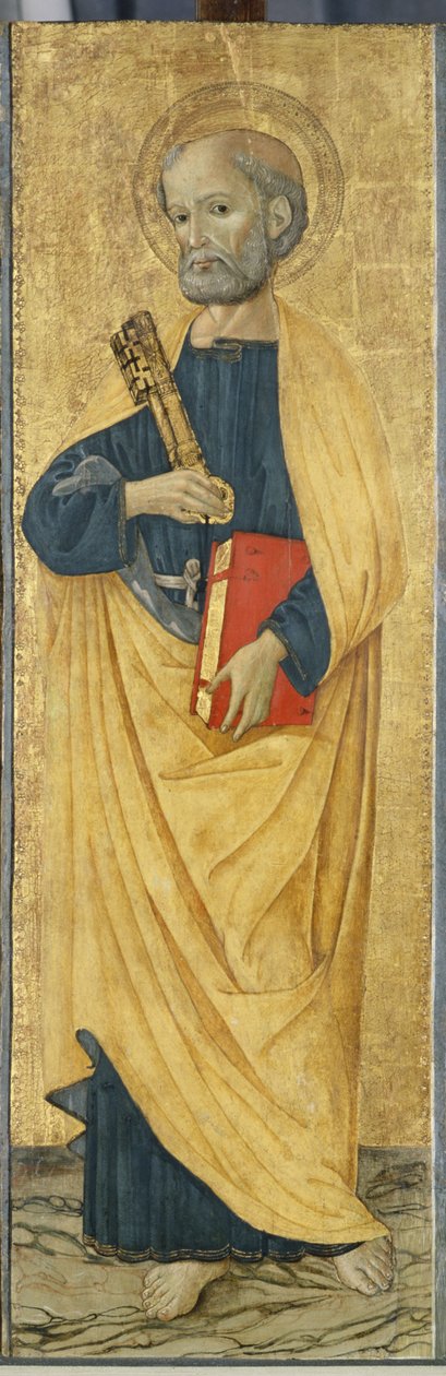 Havari Peter, c.1500 (kavak ağacı üzerinde tempera) by Antoniazzo Romano
