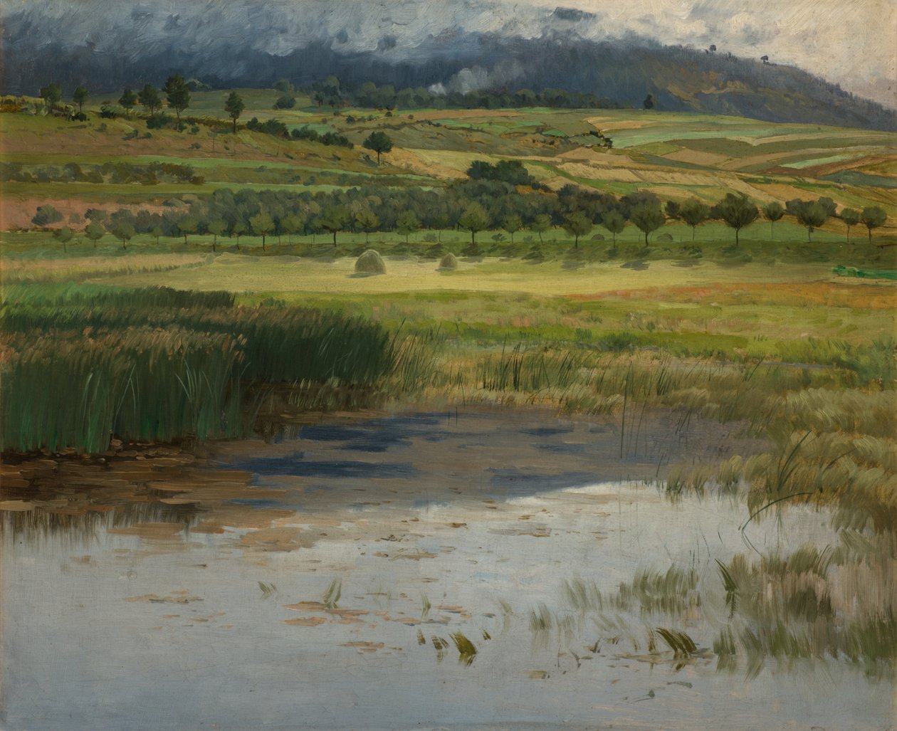 Boğulan Gölet, 1887 by Antonin Chittussi