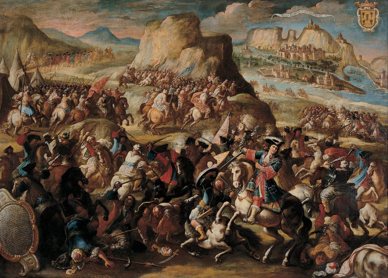 Oran Savaşı by Antonio Acisclo Palomino y Velasco