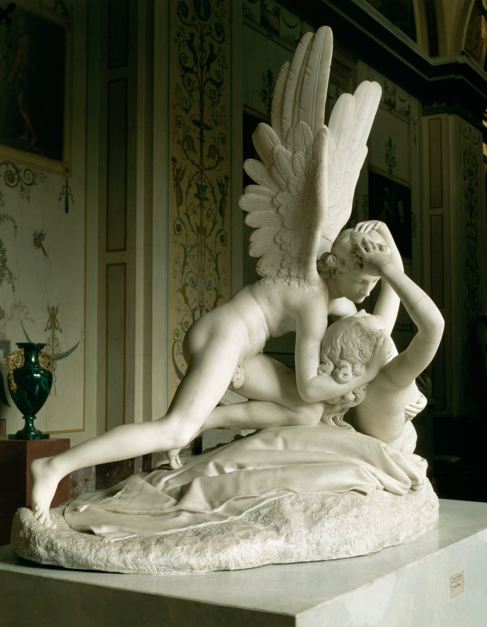 Aşk Tanrısı ve Ruh, 1796 (mermer) by Antonio Canova