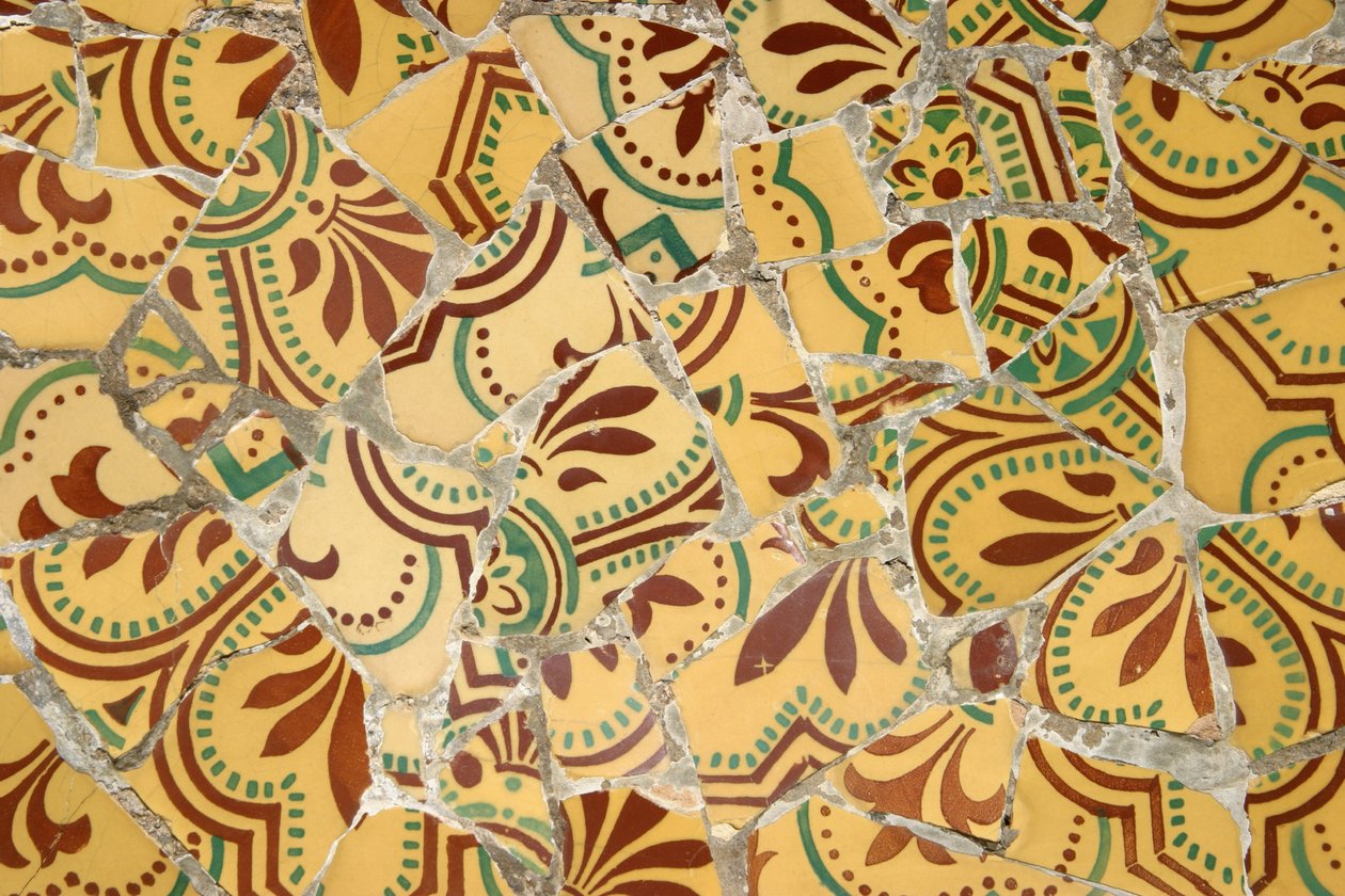 Seramik karo, 1900-14 (seramik) by Antonio Gaudi