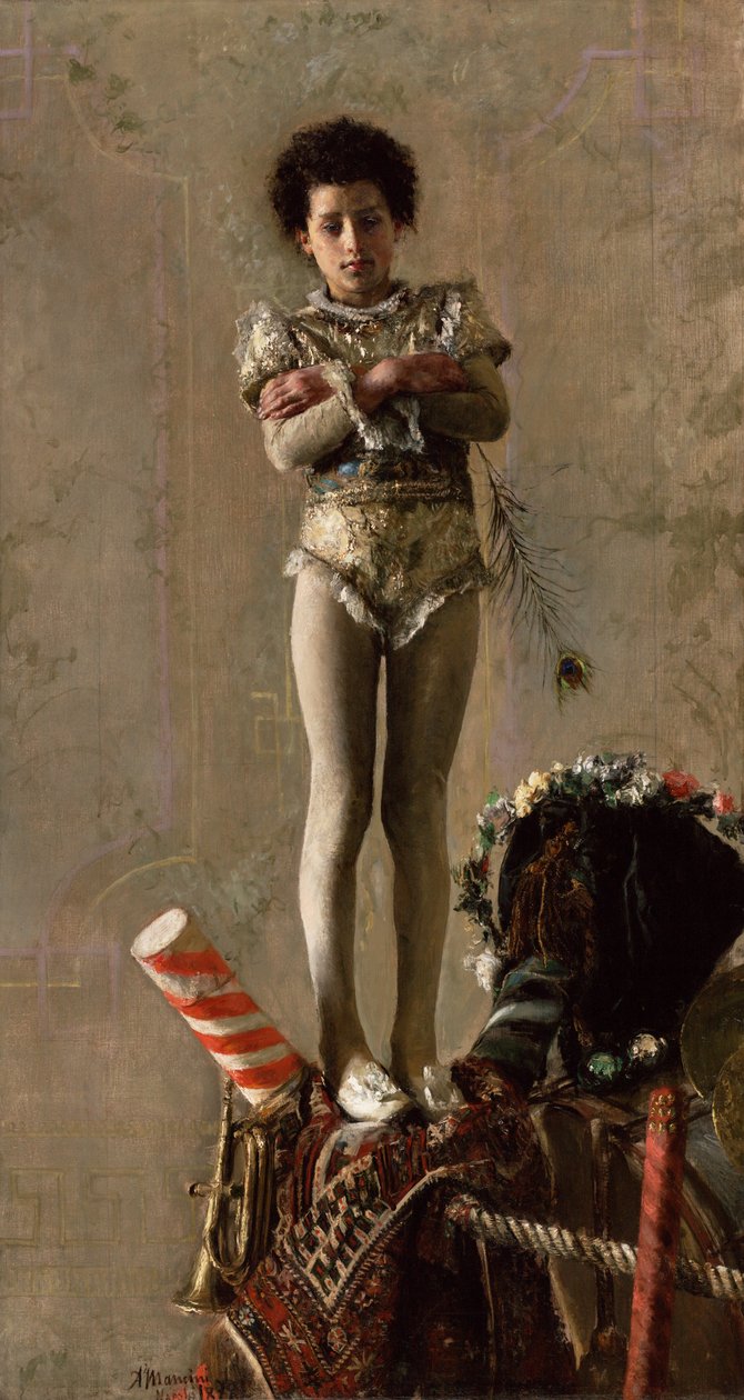 Saltimbanco by Antonio Mancini