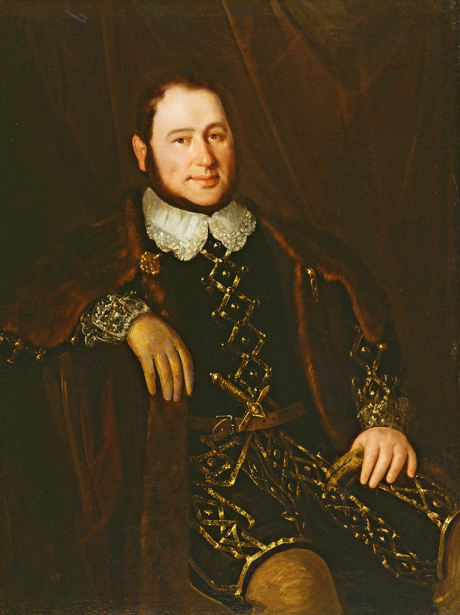 Şarkıcı Ronconi'nin portresi, 1842 dolayları by Antonio María Esquivel