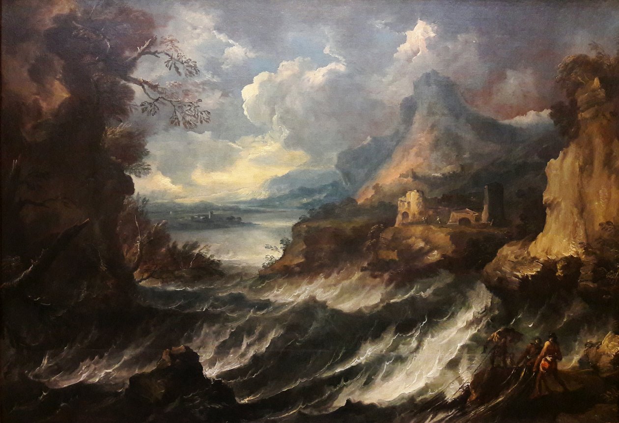 dalgalı deniz by Antonio Maria Marini