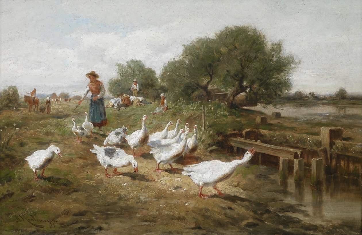 Die Gänsemagd by Antonio Montemezzo