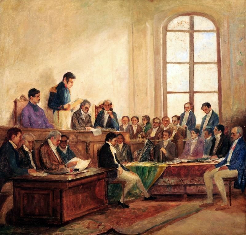 Ek Kanun çalışması Rio de Janeiro Şehri Vakfı: Ek Kanun çalışması by Antonio Parreiras