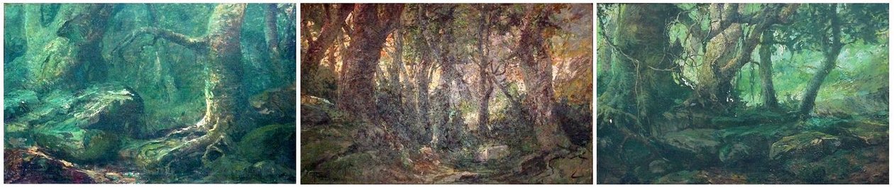 Vatan Triptych: Morning, Noon, Evening.nEnglish: Homeland Triptych: Dawn, Noon, Evening.n by Antonio Parreiras