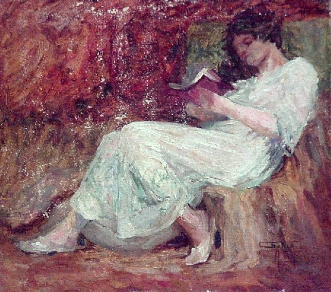 Sabah okumasıPortekizce: Leitura matinaln by Antonio Parreiras