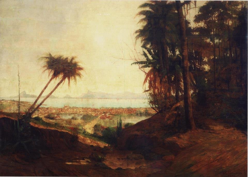 Niteroi Panoraması by Antonio Parreiras