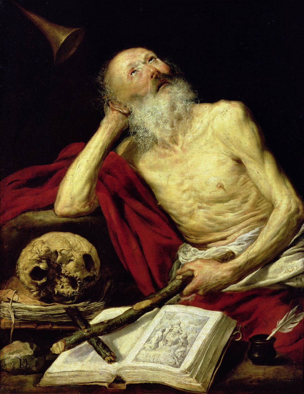 Aziz Jerome, 1643 by Antonio Pereda y Salgado